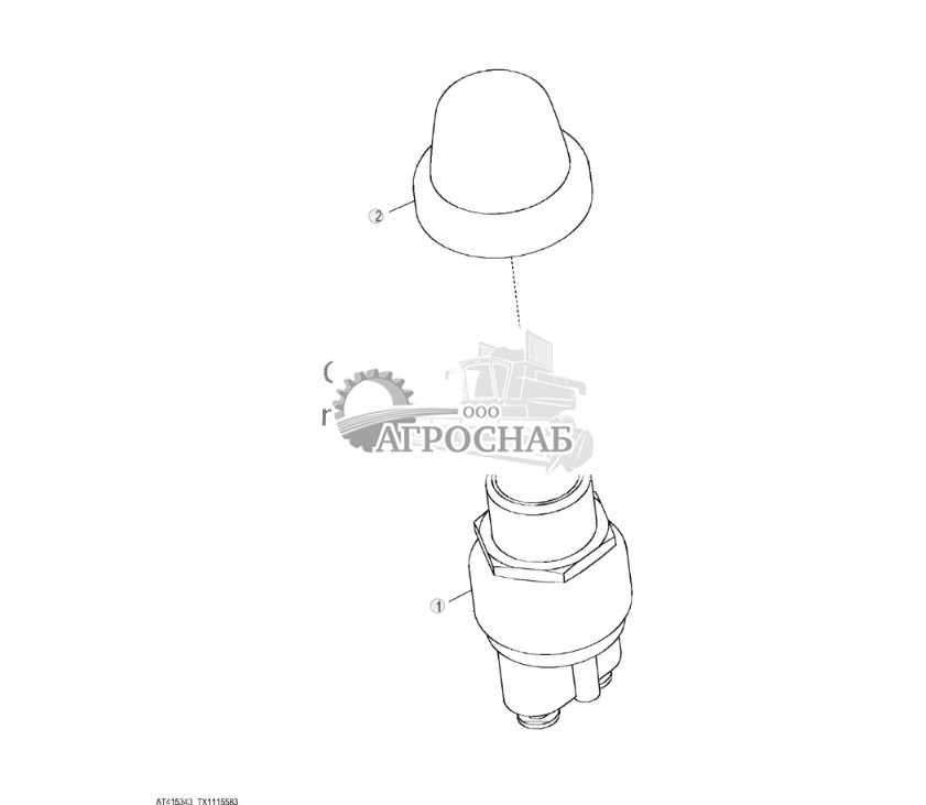 Переключатель блокировки стрелы - ST723051 529.jpg